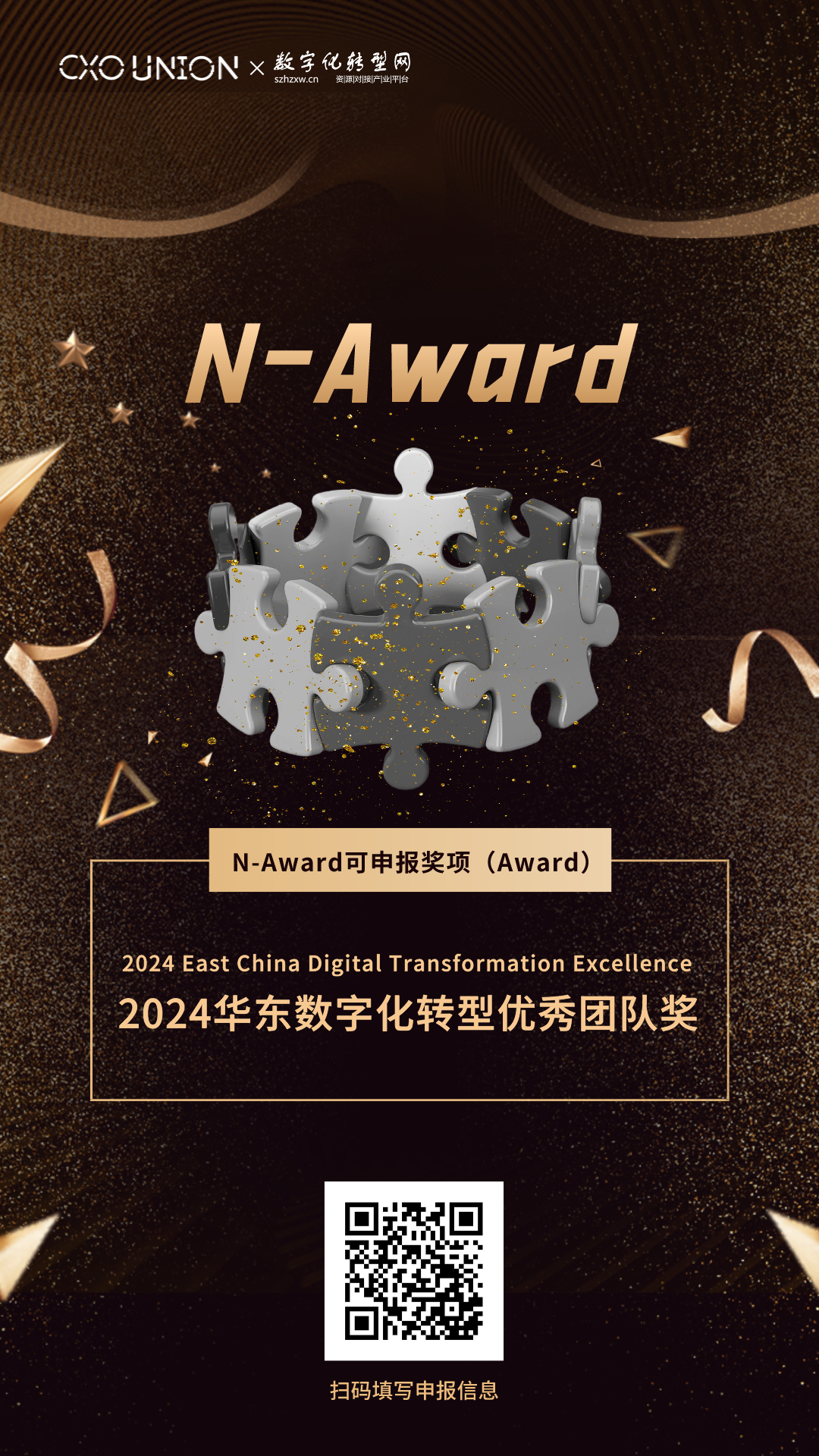 N-Award|2024华东数字化转型优秀团队奖开始申报啦！