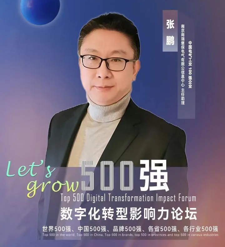 分享嘉宾，中国电气工业100强企业南京南瑞继保电气有限公司信息中心主任助理张鹏