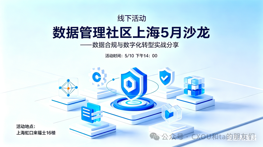 数据合规与数字化转型实战分享